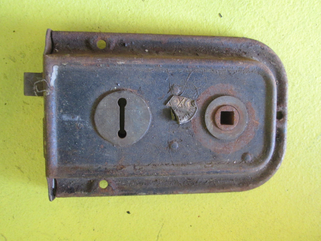 Vintage Victorian Rim Lock 110L Axial/160L x 110W x 35D