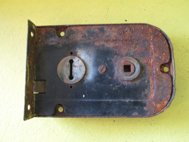 Vintage Victorian Rim Lock 110L Axial/160L x 110W x 35D