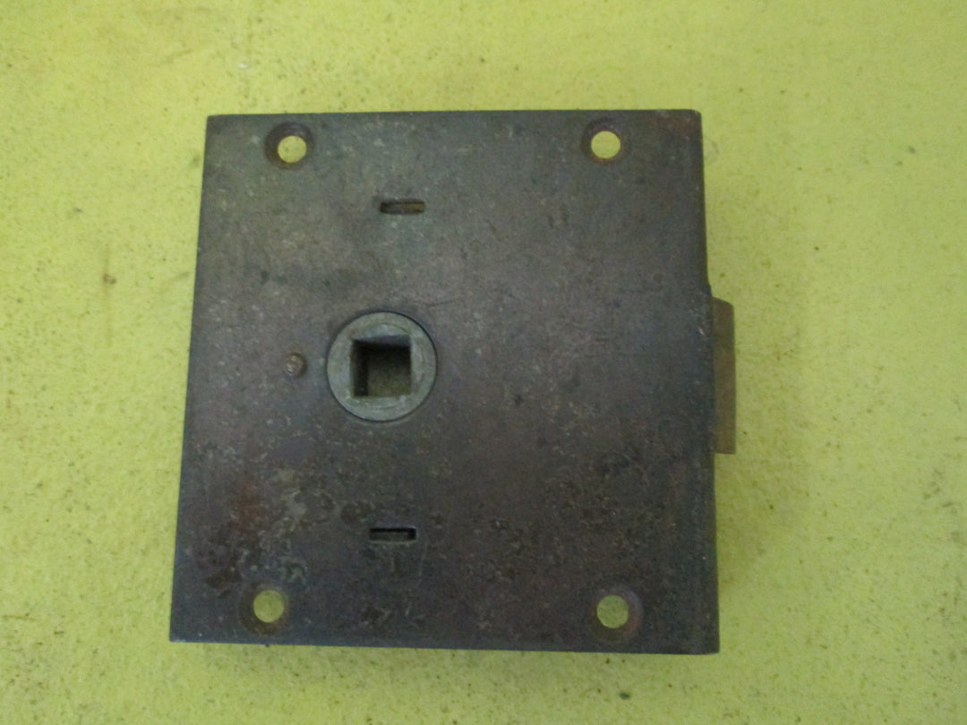 Antique Morice Latch Lock with wide tongue (45 Axial) 70L x 73W x 15D
