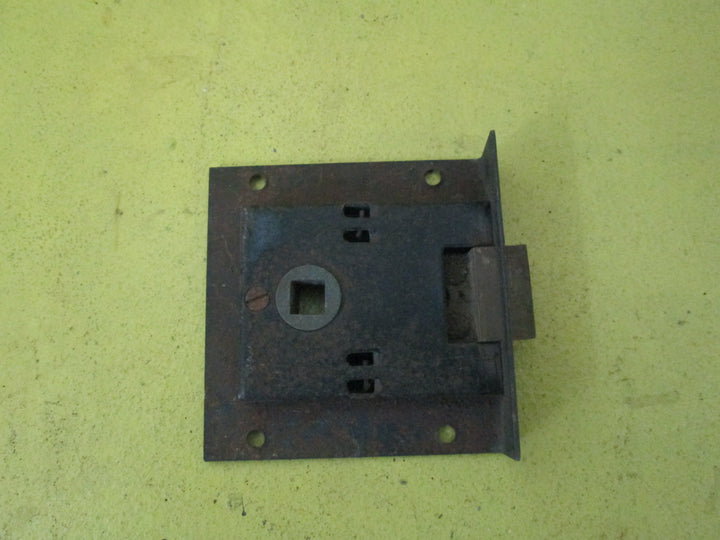 Antique Morice Latch Lock with wide tongue (45 Axial) 70L x 73W x 15D
