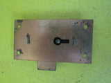 Copper Cabinet Draw Lock 39L x 74W x 9D