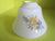 Vintage White Glass with Yellow Rose Shade