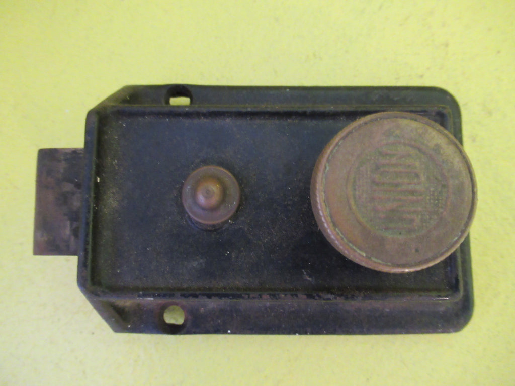 Art Deco Union Night Latch with Snib Lock 67H x 95L x 40D