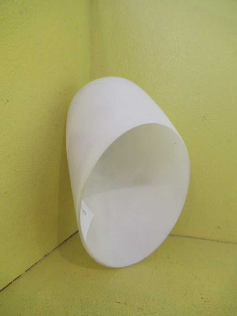 Wall Mounted Milky White Lamp Shade  150L x 95W