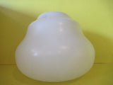 Art Deco Frosted Marshmallow Style Light Shade  70H x 80W