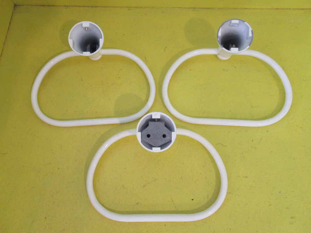 White Rectangular Hand Towel Holder  50W x80D x 200L