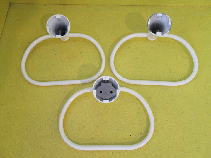 White Rectangular Hand Towel Holder  50W x80D x 200L