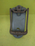 External Beewax Slimline Art Deco Door Knocker 120L x 60W x 20D