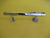 Art Noveau Chrome Pull Handles 195L x 16mm Hex x 52H?Plate 31Dia