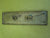 Fancy Ribbed Edged Rectangle Door Plate 205L x 58W x 5D