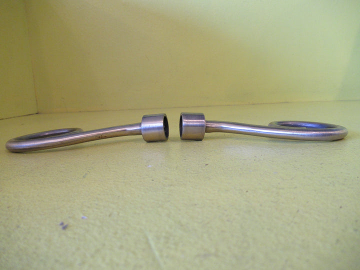Stylish Brass Monkey Tail Curtain Rod Ends  1200L x 6.5W