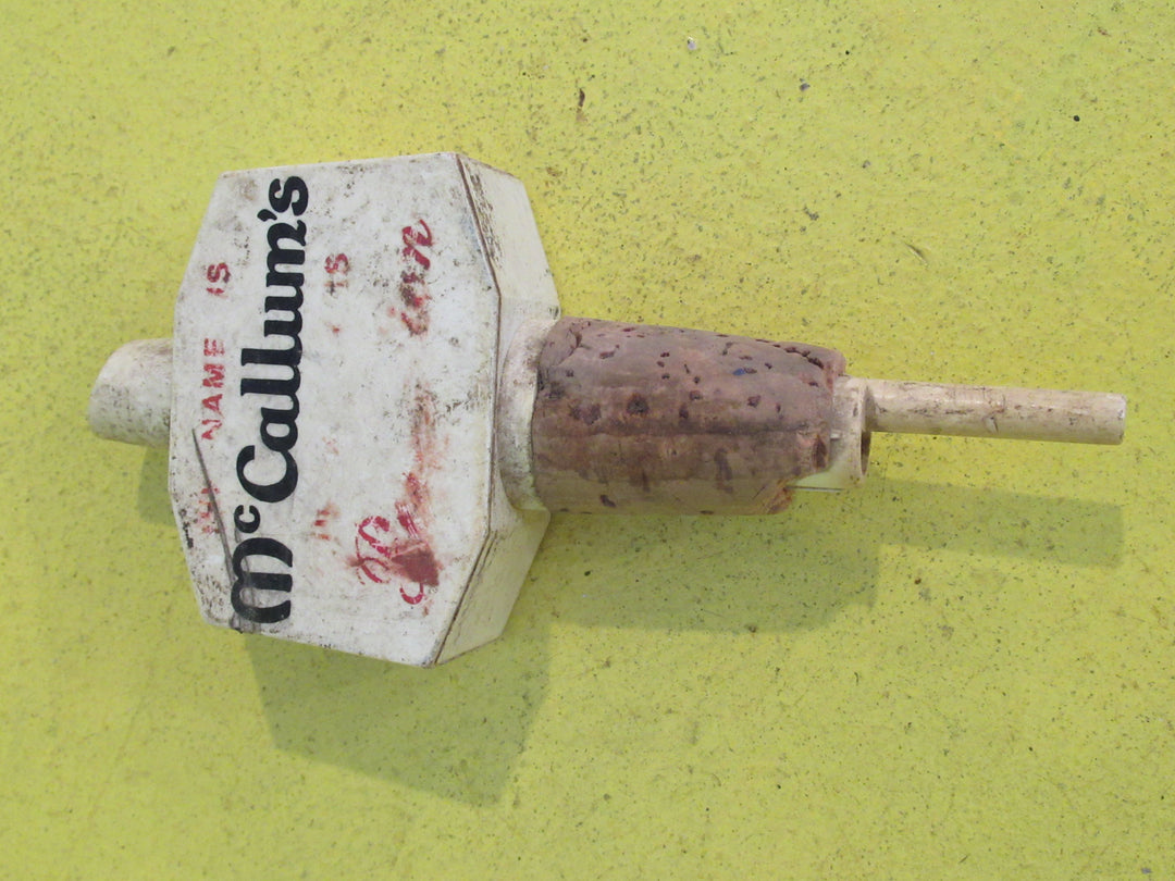 Antique McCallums Whiskey Nip Pourer/Bottle Pourer