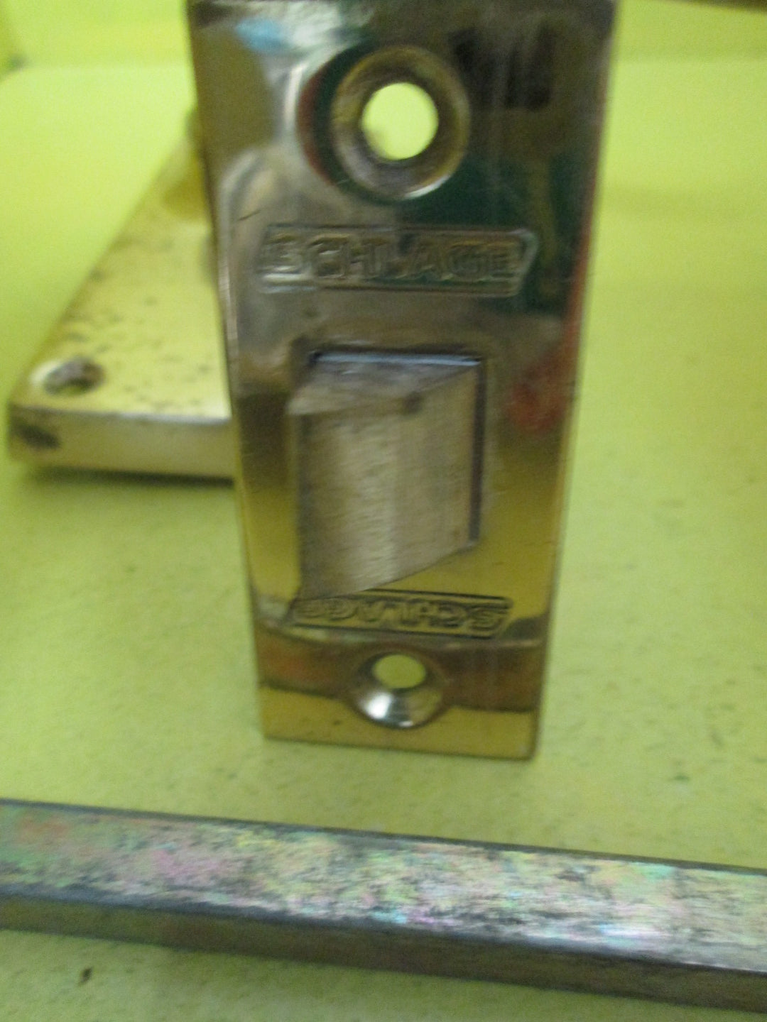 Windsor Belmont Polish Brass Lever Latch Handle 100L x 40W/55H x100L