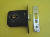 Privacy Mortice Latch Lock with Tongue Locking Pin 125L x 25W/89D x 70W