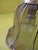 Brass & Tinted Glass Bell Shape Wall Scone  200H x 190W x 230D