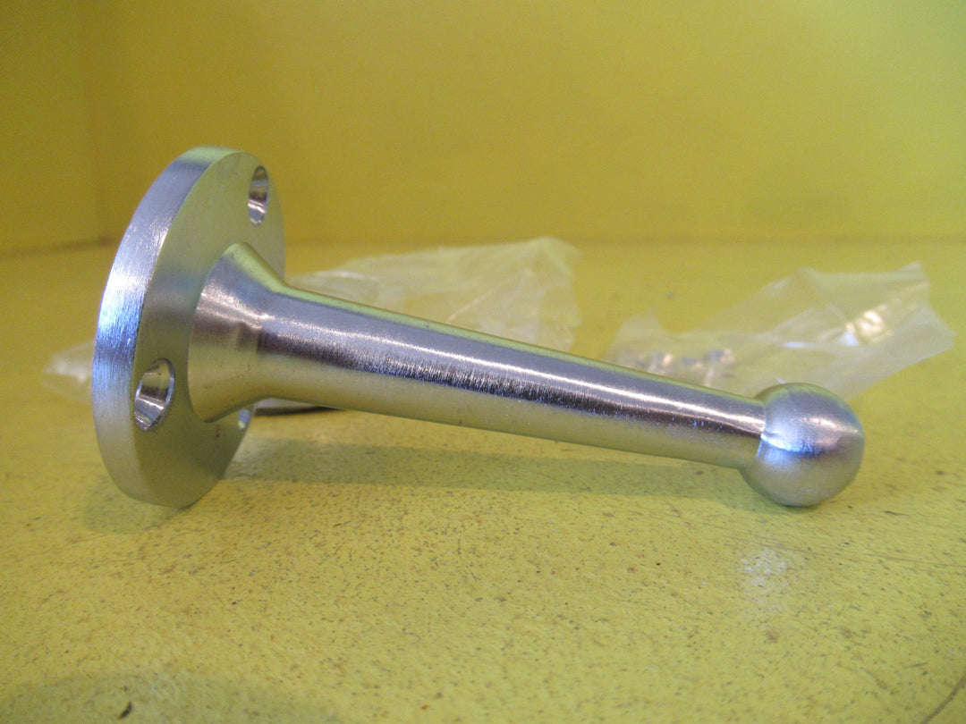 Satin Chrome Door Stop & Holder  75H x 40W