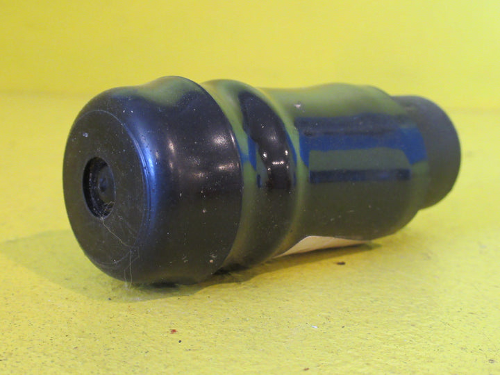 Black Solid Rubber Door Stop  90L x 37W