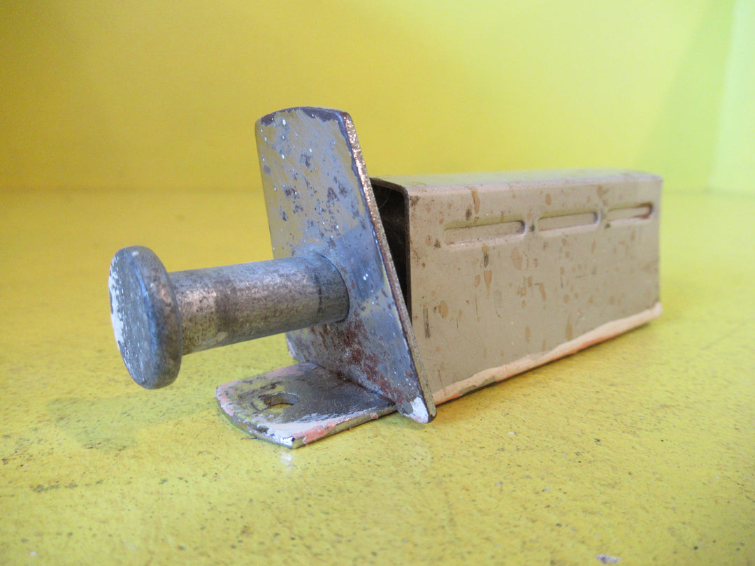 Lite Weight Aluminium Spring Loaded Door Stop  100L x 35W x 40D