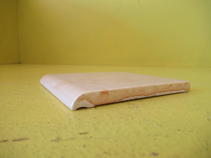 Tan Coloured Corner Tile  105 x 105 x 7D
