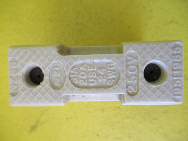 Vintage Ceramic Circuit Breaker 41H/23H x 60L x 23D