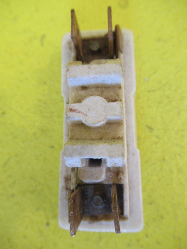 Vintage Ceramic Circuit Breaker 41H/23H x 60L x 23D