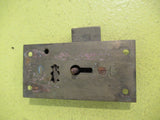 Antique Brass Cabinet Door Lock   75L x 37W x 10mm