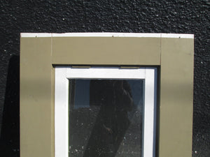 Bungalow Single Opening Window with Facial Boards 855H x 485W