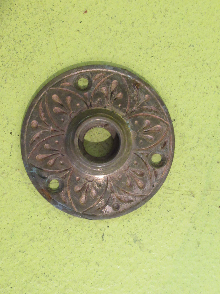 Antique Round Door Knob Plate  55D