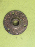 Antique Round Door Knob Plate  55D