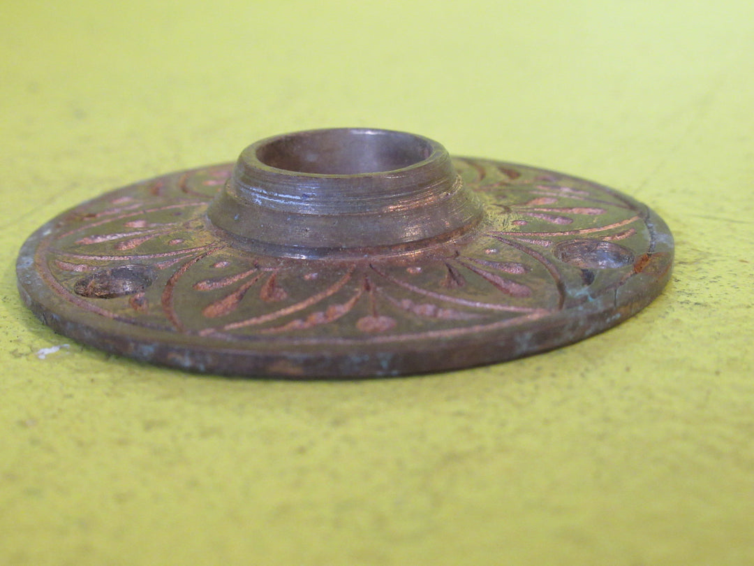 Antique Round Door Knob Plate  55D