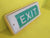 Prolight Exit Lighting Sign   130W x 55H x 30D