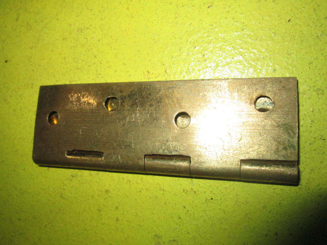 Brass 4 Holed Butt Hinge with Ball Finials 102L x 44W