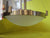 Modern 5 bulb Large round Brushed Chrome & Frosted Glass Ceiling Light  670H x 45Dia
