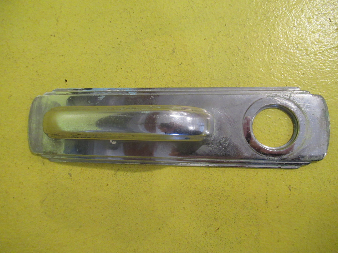 Art Deco Chrome Stepped Pull Handle   232L x 60W x 50D