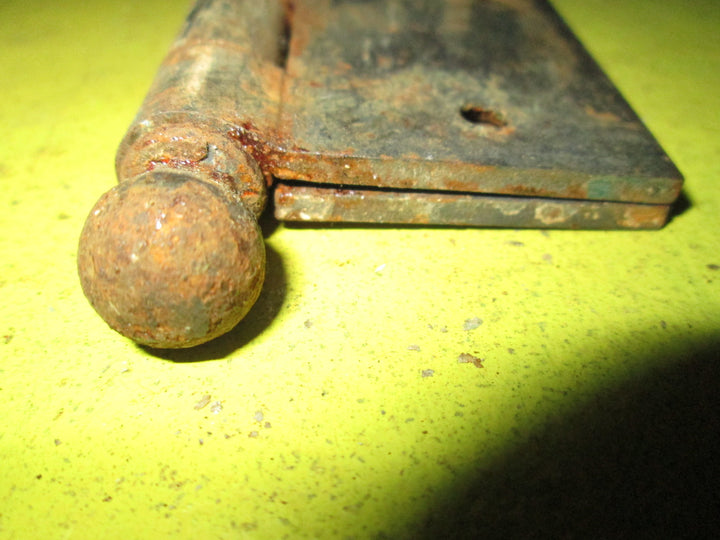 Antique Copper Finish Door Hinge with Ball Finials 76-89-102L x 40-52-62W x 3-4D