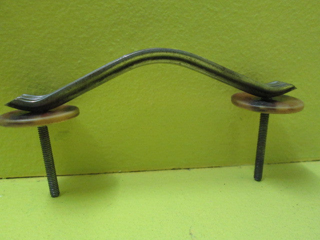 Art Deco Bakelite Disc and Wave Pull Handle