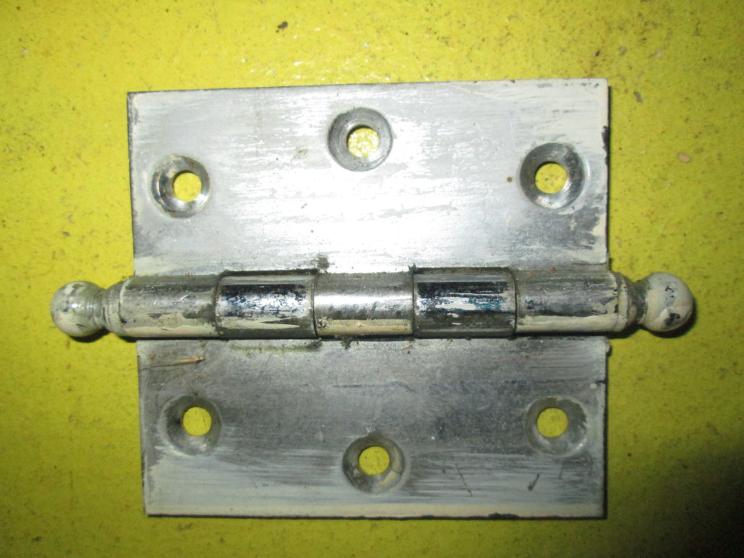 Antique Copper Finish Door Hinge with Ball Finials 76-89-102L x 40-52-62W x 3-4D