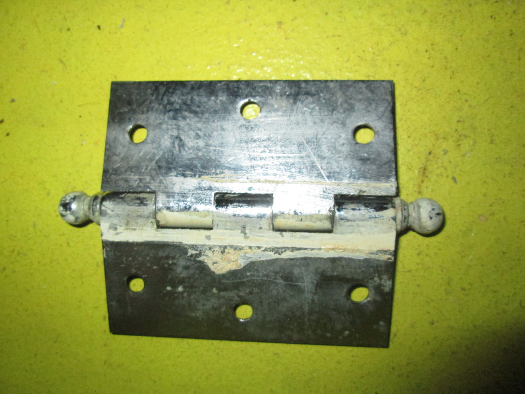 Antique Copper Finish Door Hinge with Ball Finials 76-89-102L x 40-52-62W x 3-4D