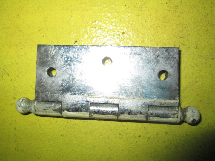 Antique Copper Finish Door Hinge with Ball Finials 76-89-102L x 40-52-62W x 3-4D