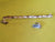 Victorian Vintage Steel Ball End Casement Stay   320L x  15W