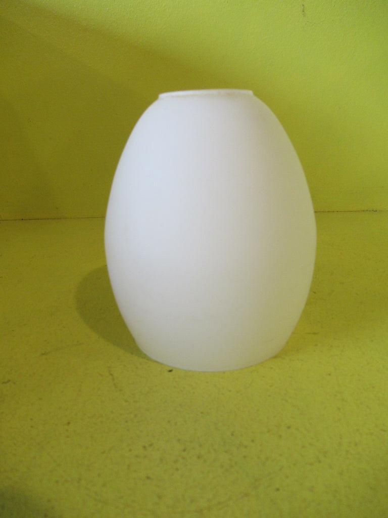 White Bell Shape Obscure Shades   130L x 110 Dia x 36mm Inside Dia