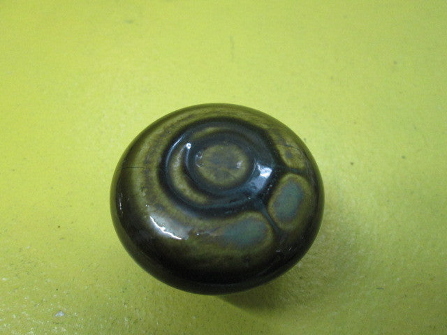 Green Porcelain Draw Knob(50D x 40H)