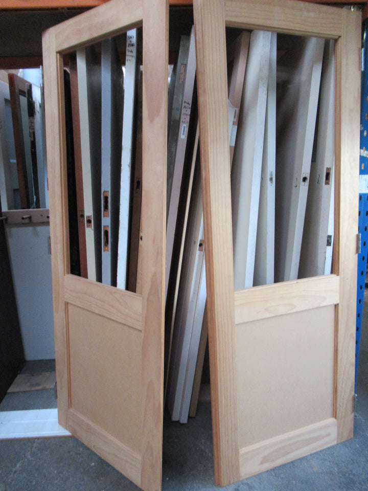 One Light French Doors - No Glass    1990L x 755W x 37D