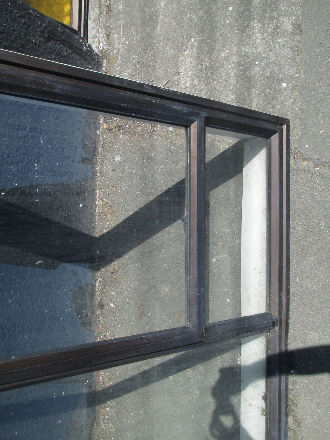 5 Lite Brown Aluminum Window with 2 Opening Lite and Picture Window 1460H x 2810W