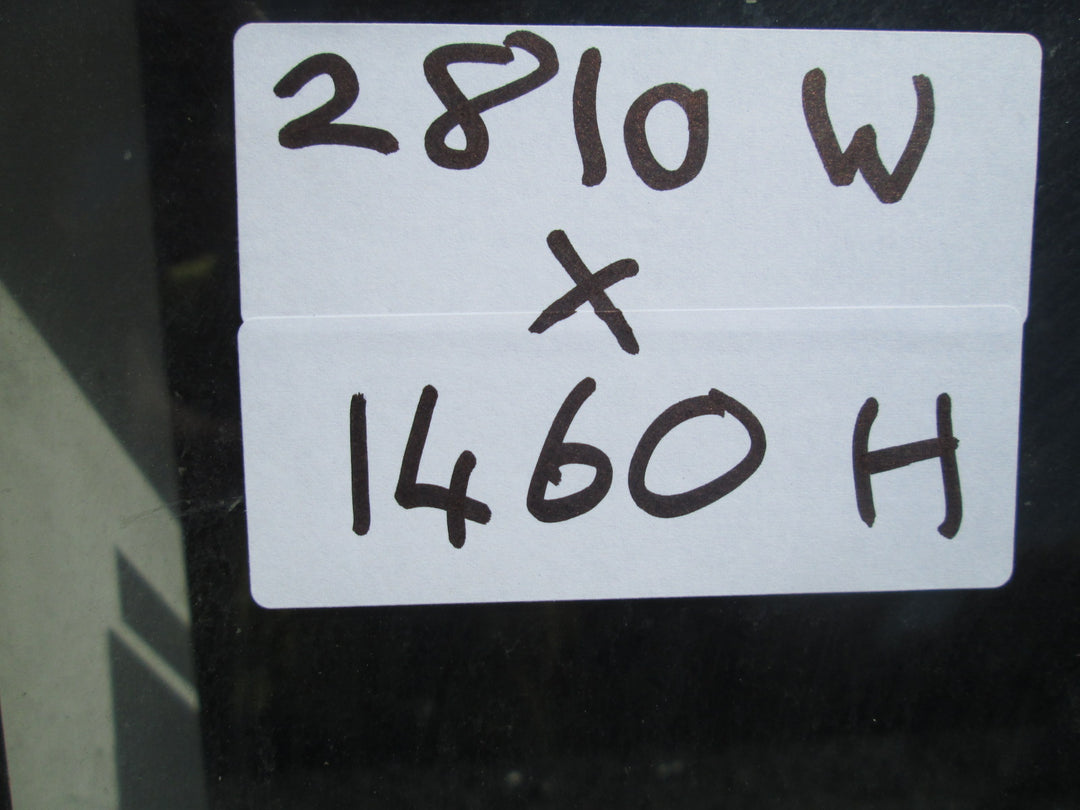 5 Lite Brown Aluminum Window with 2 Opening Lite and Picture Window 1460H x 2810W