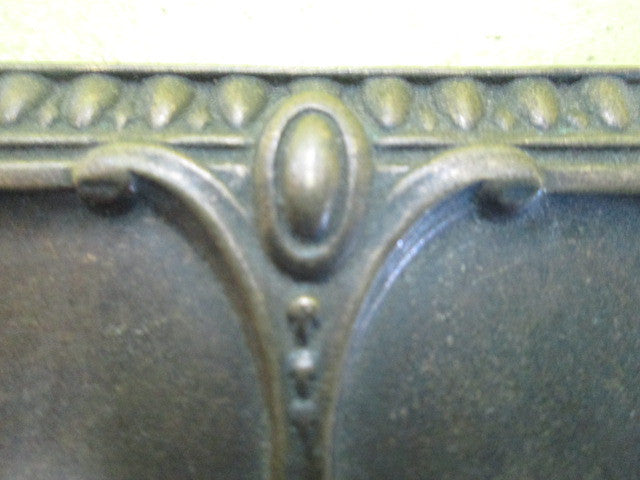 Rectangle Ornate Brass Pull Handles