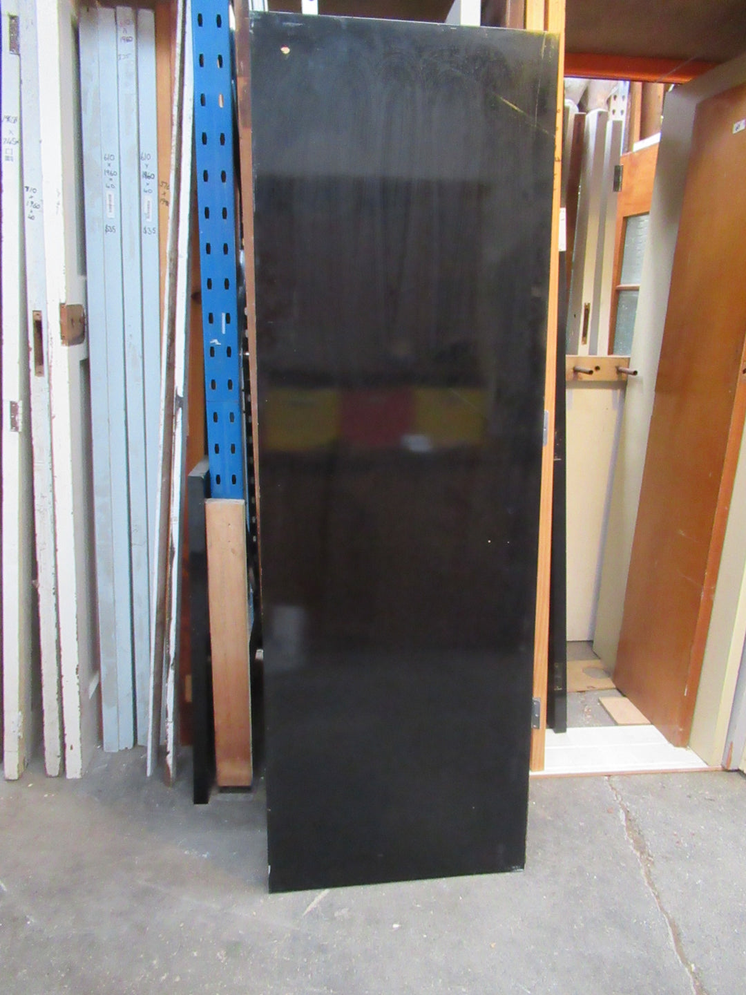 Black Painted Hallway Door 1830L x 610W x 40D