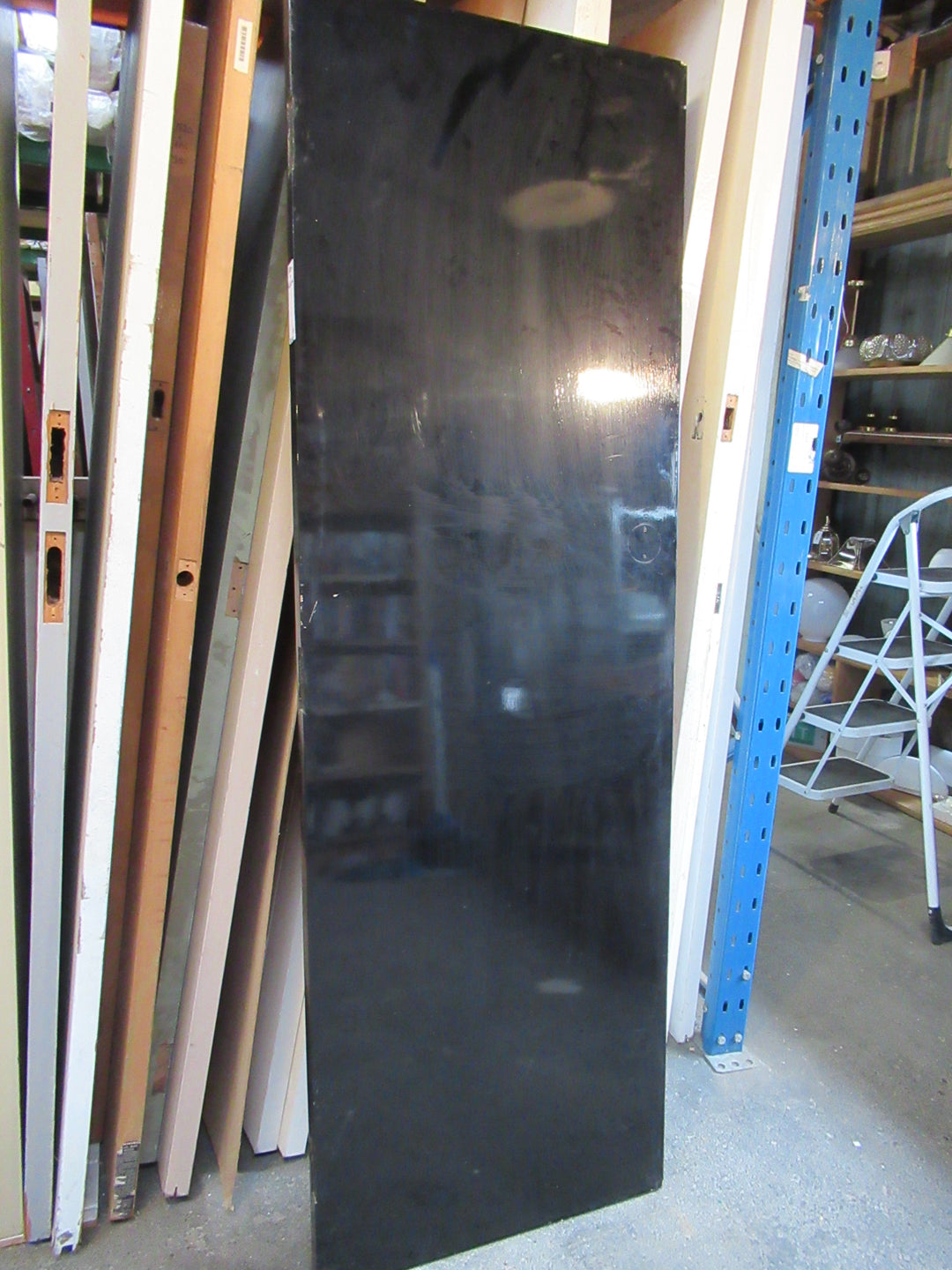 Black Painted Hallway Door 1830L x 610W x 40D