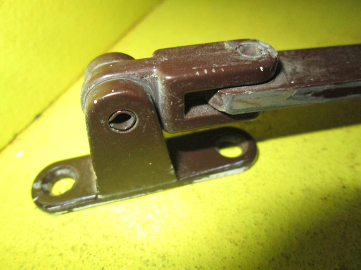 Brown Paint Finish Vortex End Casement Stay 360L x 12W