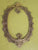 Art Nouveau Patterned Oval Brass Light Switch Surround  150L x 110W